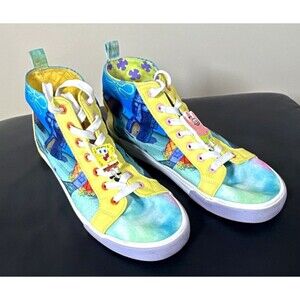 Ground Up SpongeBob Patrick High Top Sneakers Mens 10.5 Nickelodeon 36252134